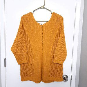 OVERSIZED MEDIUM - XXL - Old Navy - Mustard Yellow FALL Sweater - Comfy